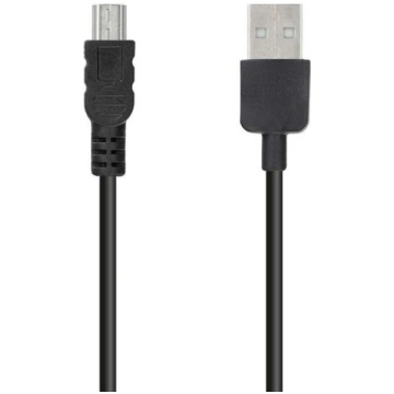 USB kabelis — mini USB, 3 metri, melns Cabo