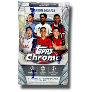 2024-25 Topps Chrome UEFA Club Competitions Hobby 