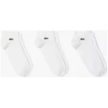 3 paires de chaussettes LACOSTE perfomance low cut