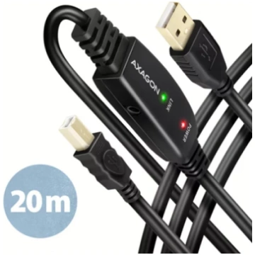 AXAGON USB Repeater Cable, 20 m | ADR-220B | USB T