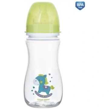 Antiholiska pudele ar platu kaklu Canpol Babies Ea