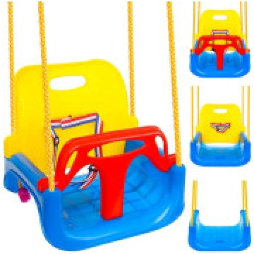 KRUZZEL Kruzzel 3-in-1 bērnu šūpoles, līdz 30 kg p