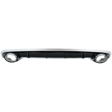 Rear Bumper Valance Diffuser and Exhaust Tips suit