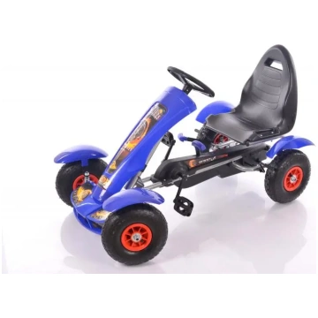 Velokarts (Velomobilis) Go-Kart F618 zils (4-10 ga