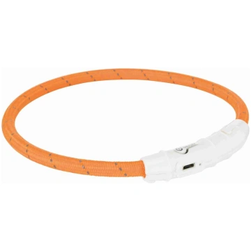 Trixie Flash Light Ring USB atstarojoša kaklasiksn