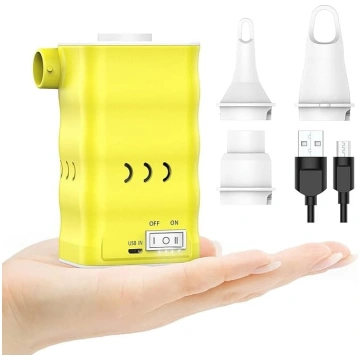 Dr.meter elektriskais gaisa sūknis, 6000 mAh uzlād