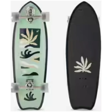 Longbords “Surfskate 31" Spirit”, zaļš DECATHLON