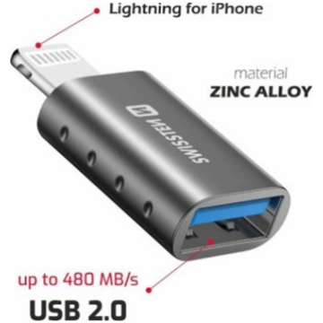 Swissten OTG Adapter Lightning to USB Connection 5