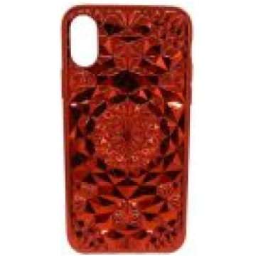 GreenGo GreenGo Apple iPhone X 3D Case Red Maciņi 