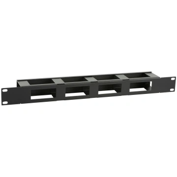 Lanview 1U 19"" S TYPE CABLE MANAGEMENT PANEL WITH