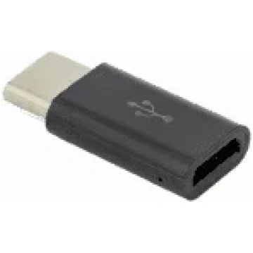 Sbox Micro USB 2.0 F. -> TYPE C M. black AD.USB-C