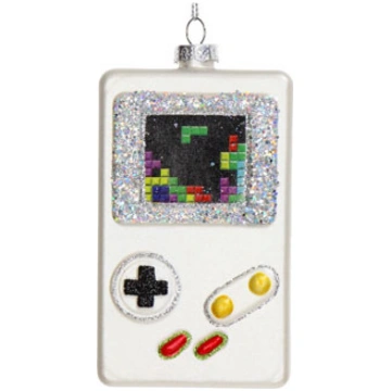 Stikla dekors Gameboy, Silver