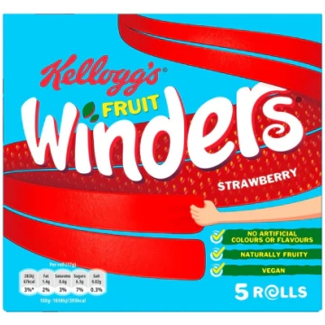 Kellogg's Winders Strawberry 5 per pack