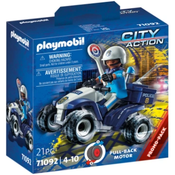 Playmobil Policija – Ātrgaitas kvadracikls 71092