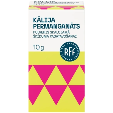 Kālija Permanganāts (zilie graudiņi), 10 g