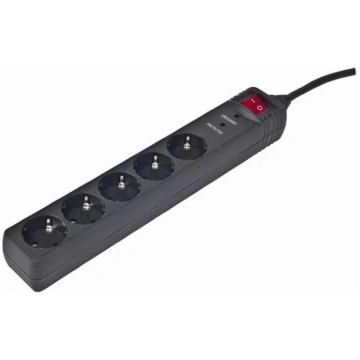 CABLE POWER EXTENSION 1.5M/5OUTL SPG5-C-5 GEMBIRD