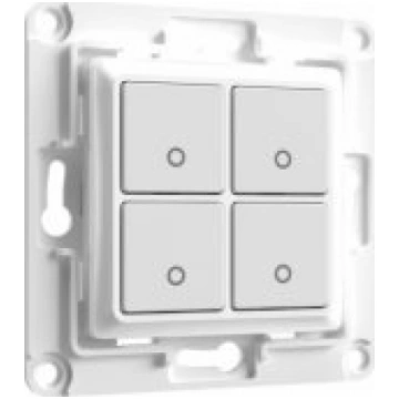 Shelly Wall Switch 4 White aksesuārs WS4 WHITE-SHE