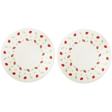 SHOWERORO Heat Mat for Dining Table, 2-Piece Place