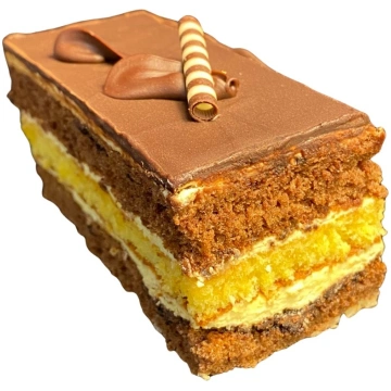 Citrusu kūka (apelsīnu krēms, šokolādes glazūra) 1