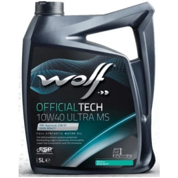 WOLF OFFICIALTECH 10W40 ULTRA MS 5L