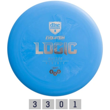 Diskgolfa disks Discmania Putter Soft Exo Logic Ev