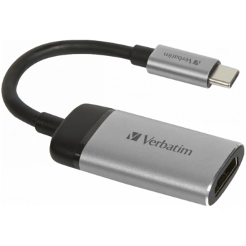 Verbatim USB Type-C Male - HDMI Male 10cm 4K 49143