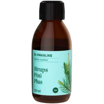 DR. PAKALNS Pini Plus sīrups, 120 ml