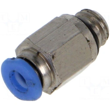 Push-in fitting | straight | -0.95÷10bar | nickel 