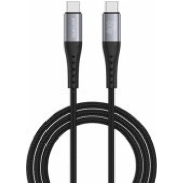 4Smarts Cable USB-C PrimeCord 60W 1.5m black vads 