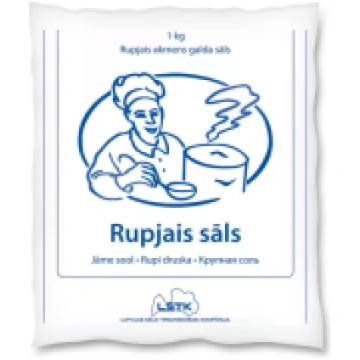 PAVĀRIŅŠ rupjais galda sāls LSTK Polija 1kg (1/20)