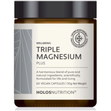 Triple Magnesium Plus 60 Vcap Holos Nutrition