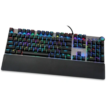 iBox Aurora K-4 tastatūra USB QWERTY melna