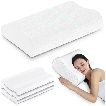 Elviros Memory Foam spilvens, regulējams ergonomis