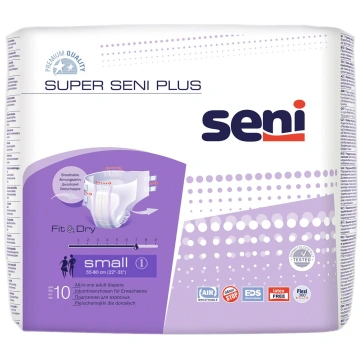 Autiņbiksītes Seni Super Plus, Small, 10 gab