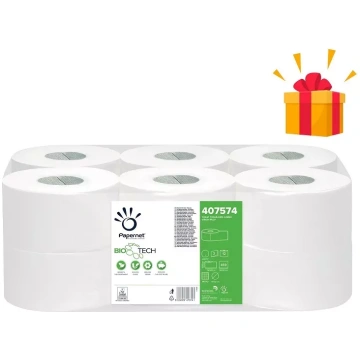 Inovatīvais tualetes papīrs "Papernet Mini Jumbo B