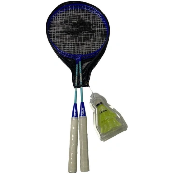 ZESTAW DO BADMINTONA W POKROWCU NAVY BLUE ENERO 10