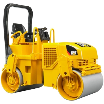 Bruder Professional Series CAT Asphalt Drum Compac