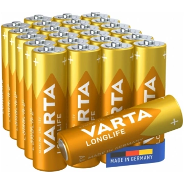 Varta Longlife, battery (24 pieces, AA) 0410630112
