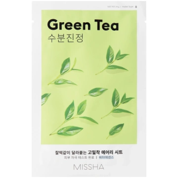 Missha - Airy Fit Sheet Mask - Green Tea - Mitrino