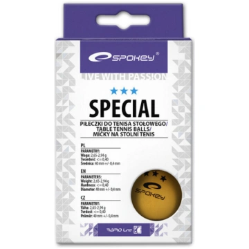 Spokey Special Galda tenisa bumbiņas (6gb.)
