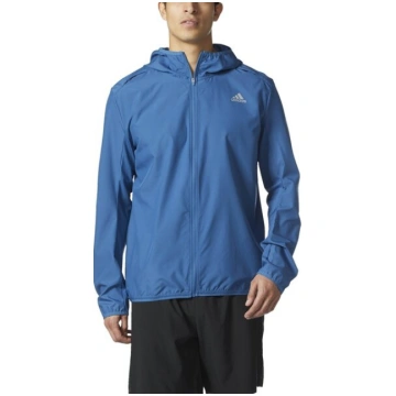 Adidas Jaka Response Hooded Wind Jacket Blue