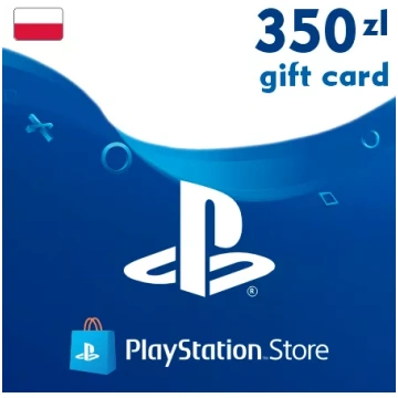 PSN karte 350 PLN (Polija) - PlayStation dāvanu ka