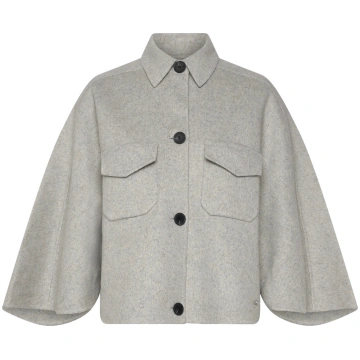 Dante6 - Dante6-Blinx Double Face Wool Cape Jacket