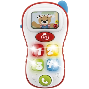 CHICCO CHICCO mazuļu telefons ,latviešu/angļu valo