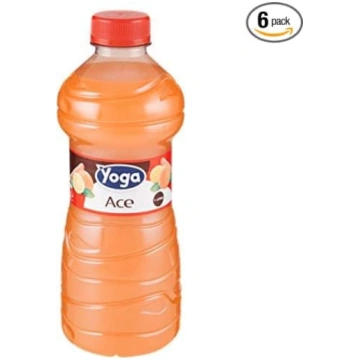 6x Yoga Succo Ace Augļu sula no apelsīnu sulas, bu