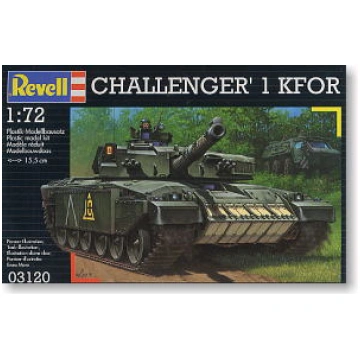 REVELL Kлeящaяcя мoдeль 03120 Challenger 1 Mk.3 "K