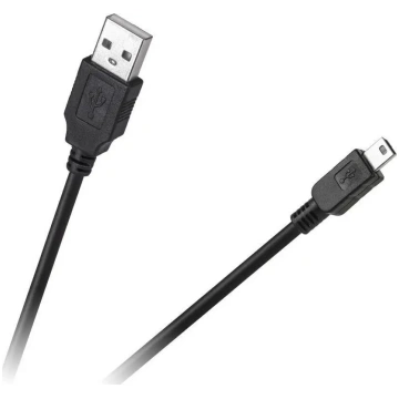 USB-A uz miniUSB kabelis Cabletech KPO3889-2, meln