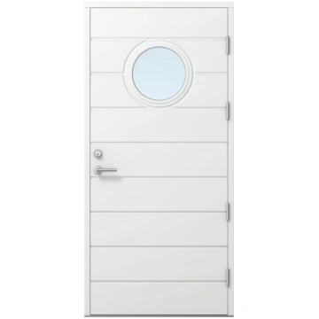 Privātmāju ārdurvis KASKI FIRENZE (Classic), balta