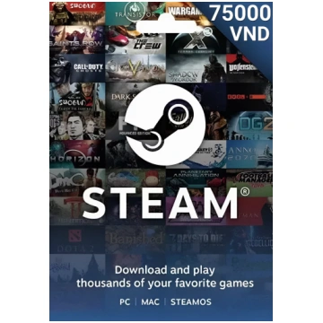 Vietnam Steam 75000 VND Gift Card