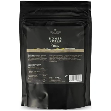 Royal Spice Doner Kebab garšviela 1000 g - intensī